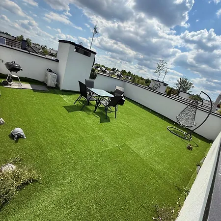 Luksusowy 60 M Z Jacuzzi Oraz Z Ogrodkiem Na Dachu Na Wylacznosc ! Daire